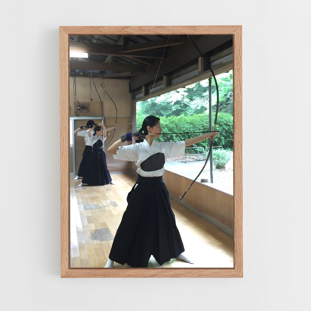 Poster L'Art du Kyudo – affiche Tir à l’arc (vue 4)